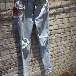 James Twiggy jeans in sorbet, $80