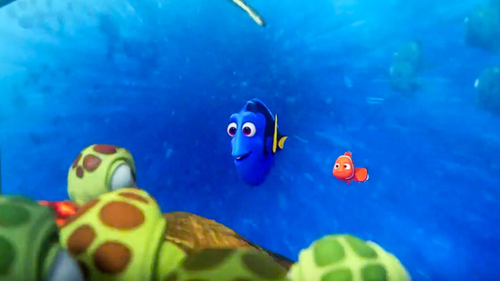 Finding Nemo crew reunites with Crush in new clip from Finding Dory