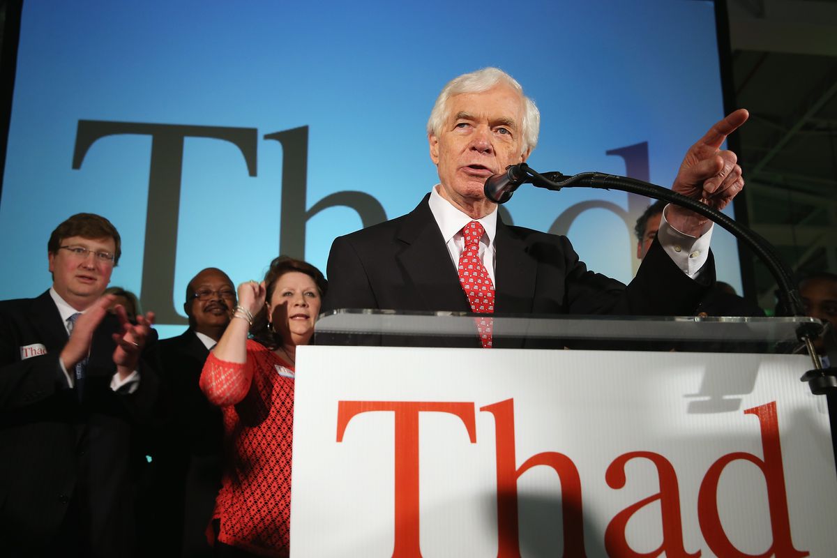 Thad Cochran Awaits Election Results After Close Run-Off Election