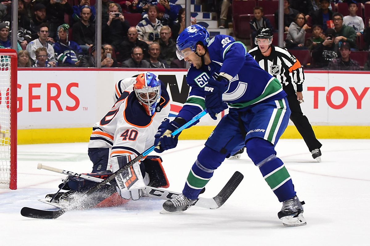 NHL: Preseason-Edmonton Oilers at Vancouver Canucks