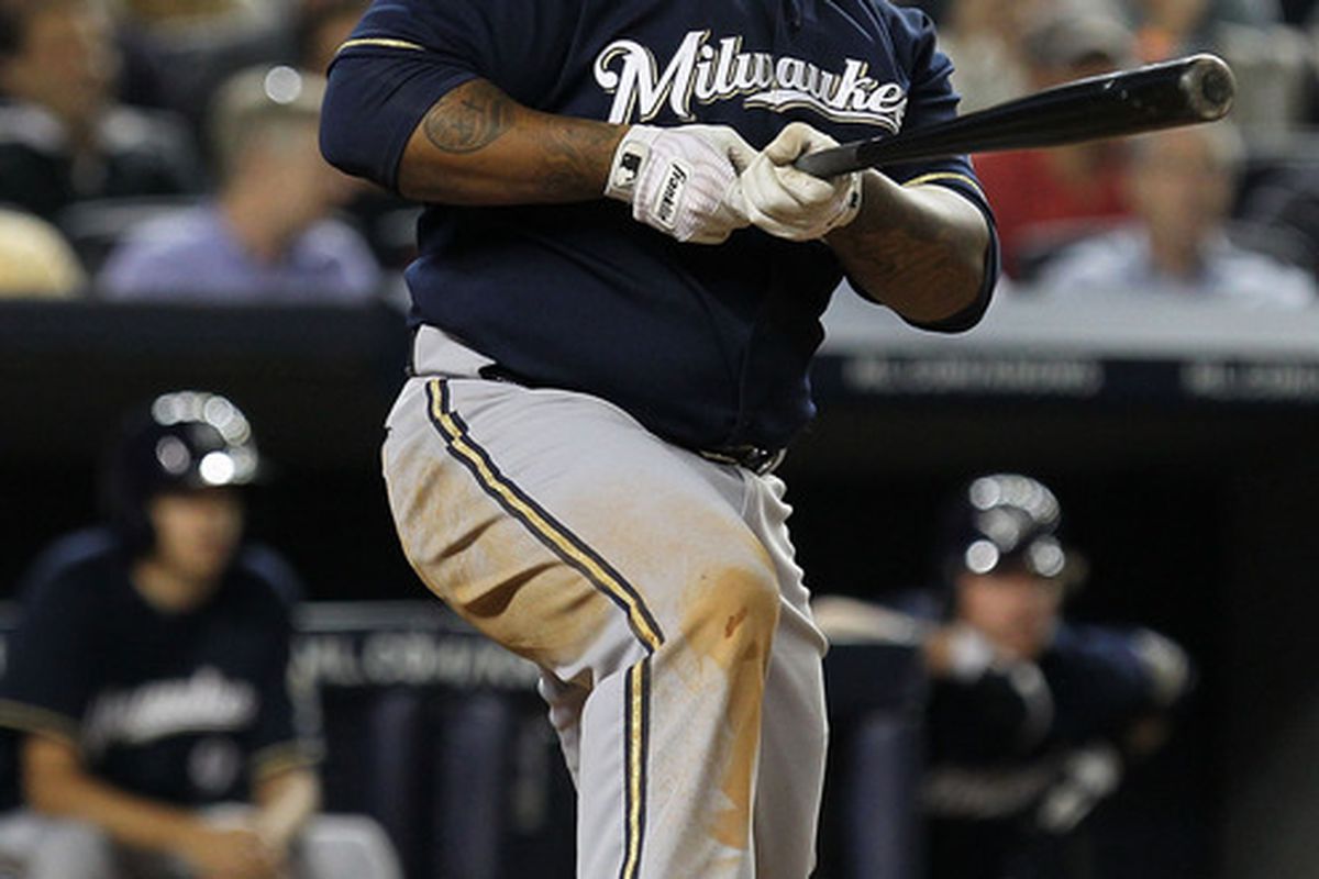 Ryan Braun's 19 game hitting streak is drawing the attention, but Prince Fielder's streak is up to 11 too.