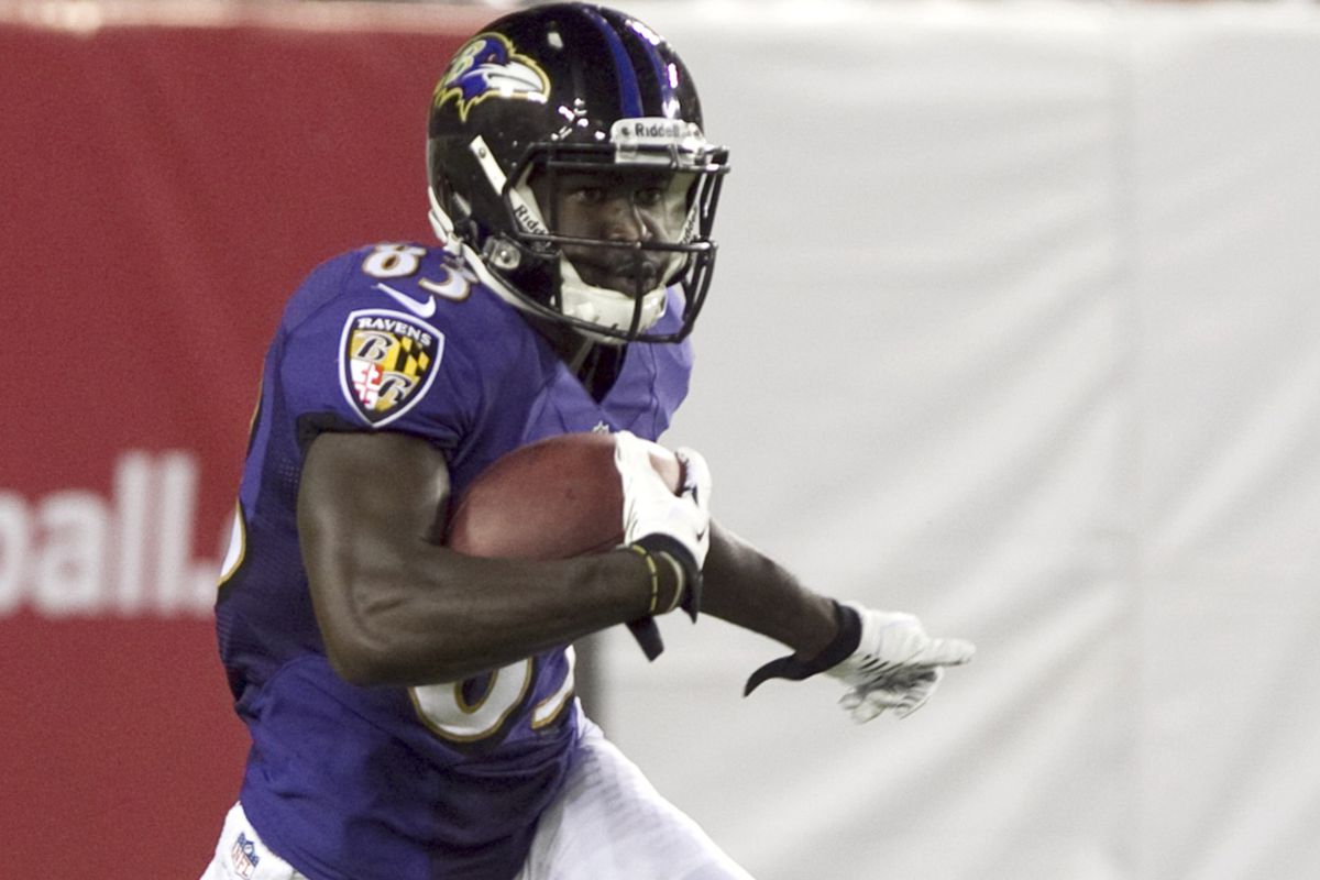 With Jacoby Jones out for the time being, the Ravens could use Deonte Thompson's speed to keep defenses honest. It's still unknown when he'll return to the football field.