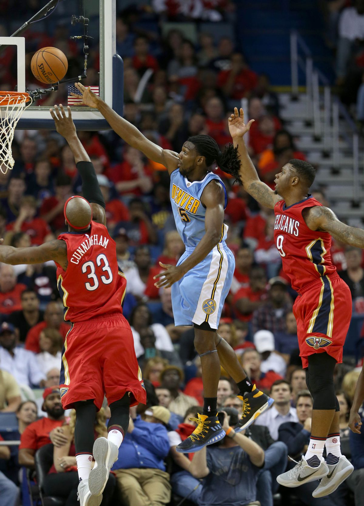 NBA: Denver Nuggets at New Orleans Pelicans