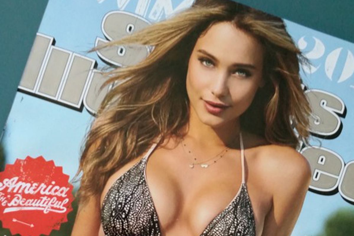 The latest Sports Illustrated swimsuit cover model is Hannah Davis.