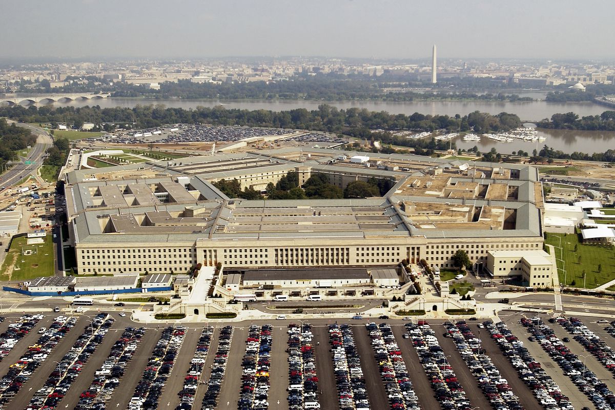 Aerial Photo Of The Pentagon