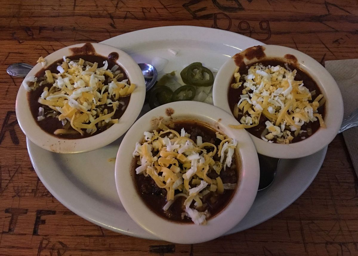 Chilis from Texas Chili Parlor