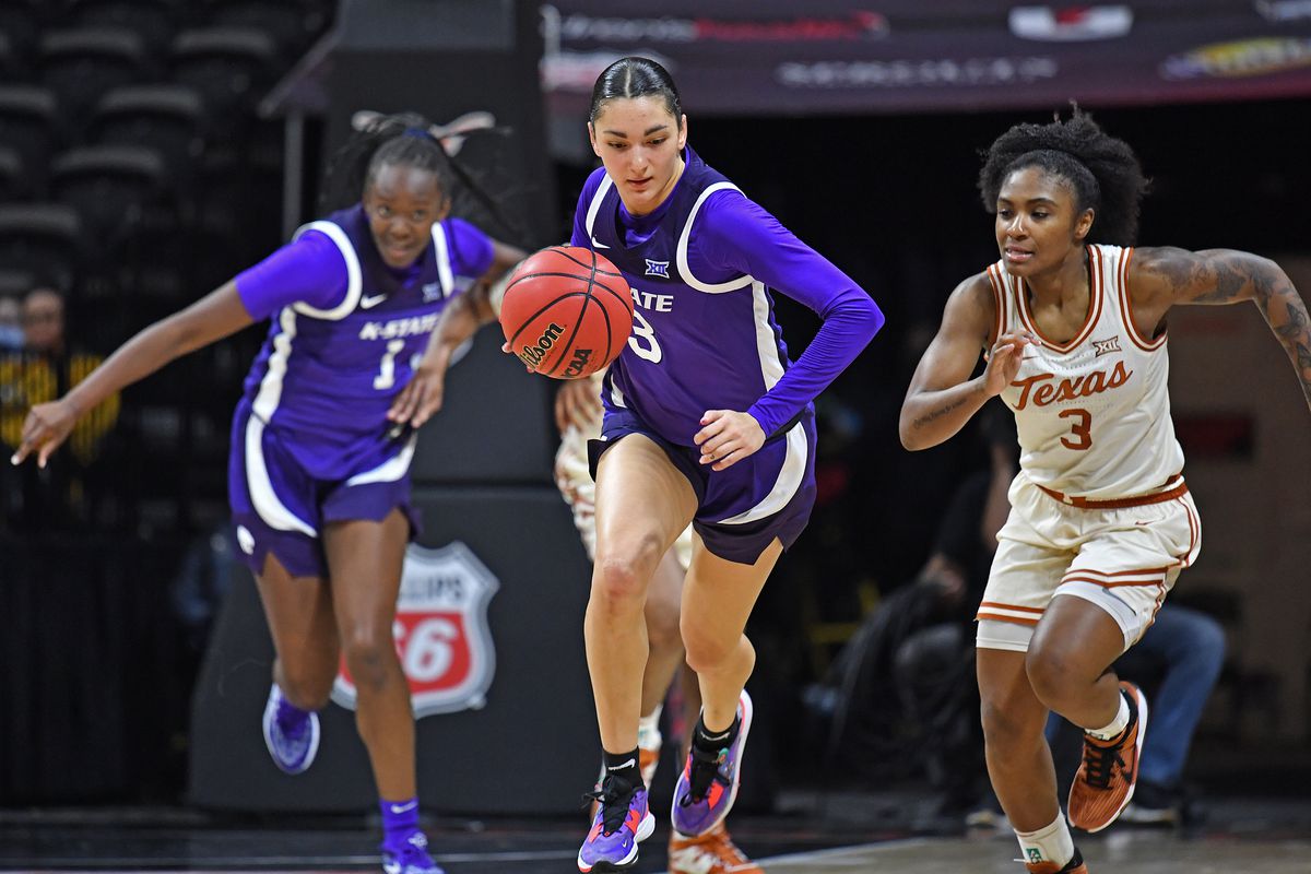 NCAA Womens Basketball: Big 12 Conference Tournament Quarterfinals - Texas vs Kansas State