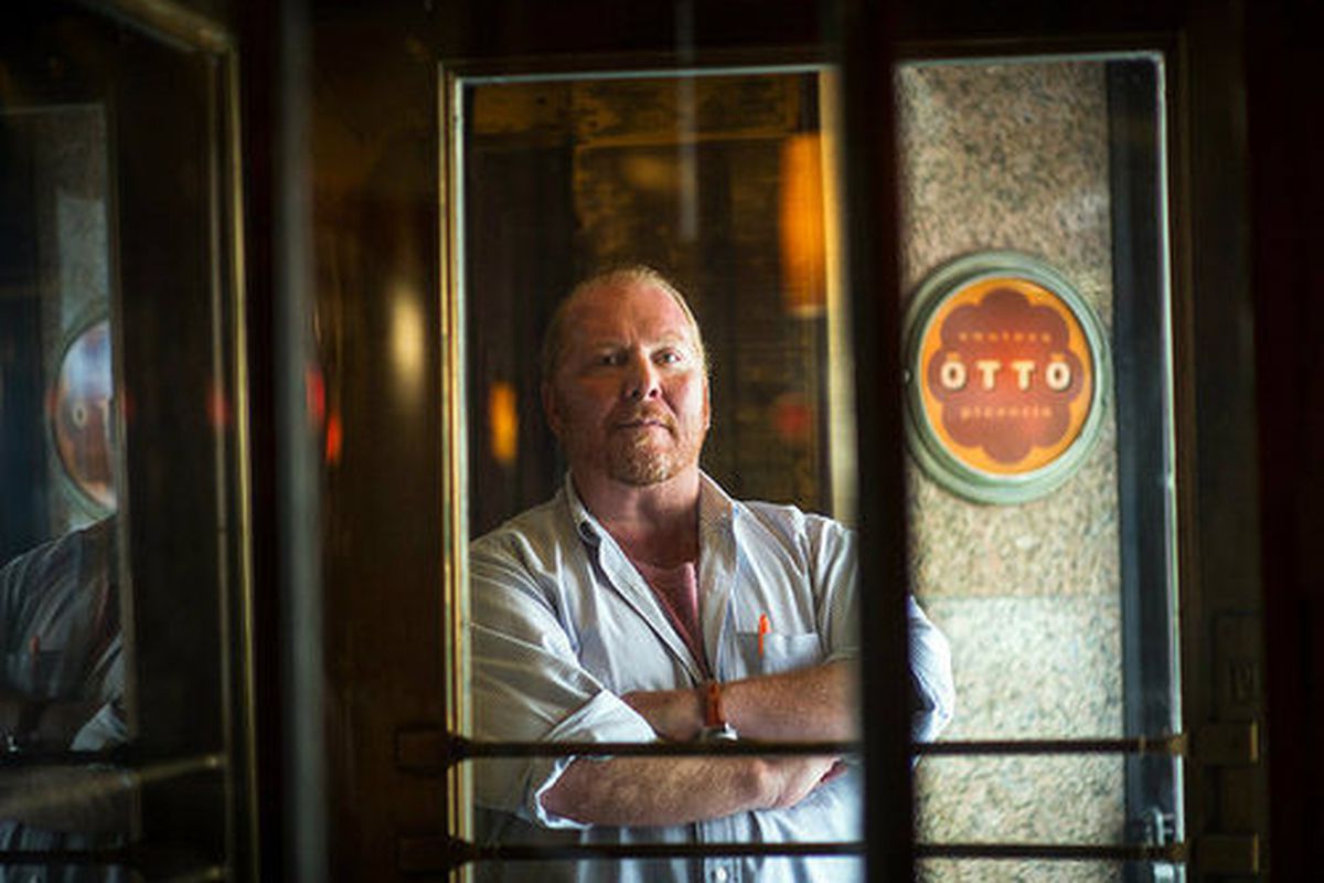 <a href="http://eater.com/archives/2012/09/04/mario-batali-interview-september-2012-part-one.php">Eater Interviews Mario Batali, Part One</a> and <a href="http://eater.com/archives/2012/09/05/mario-batali-interview-september-2012-part-two.php">Part 