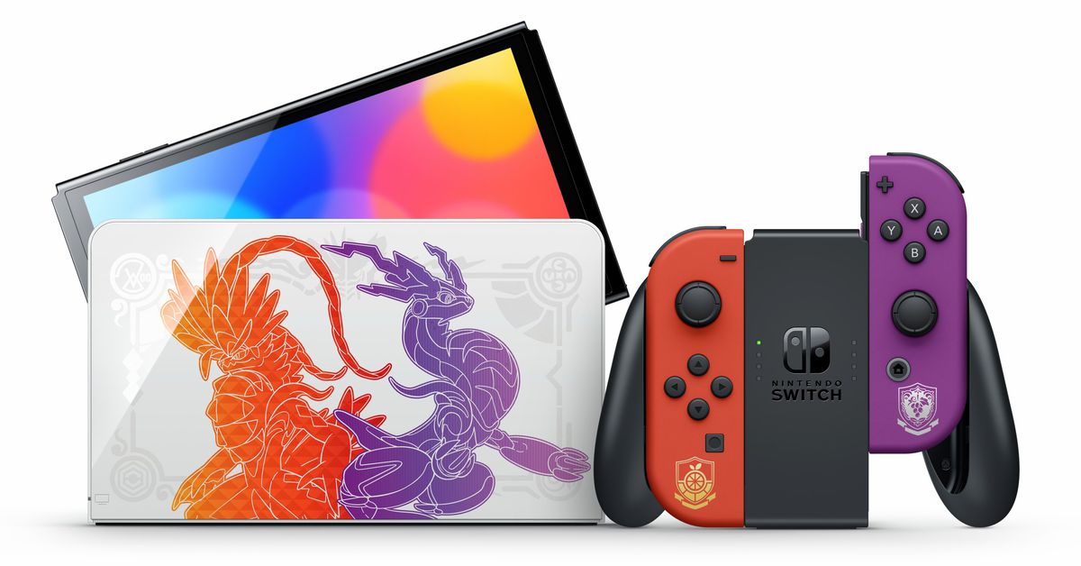 Nintendo announces a new Pokémon Scarlet and Violet-flavored Switch OLED, The Gamers Dreams, thegamersdreams.com
