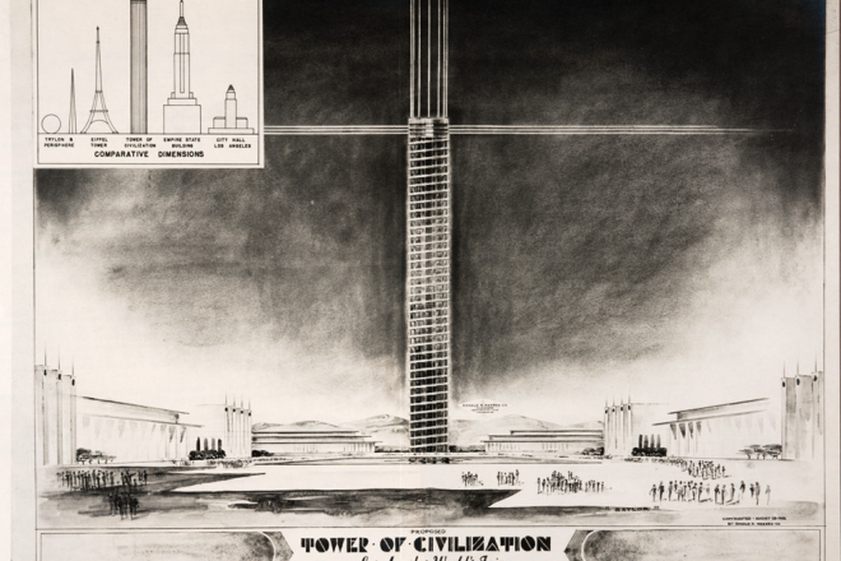 via <a href="http://www.wired.com/design/wp-content/gallery/neverbuiltla/tower_of_civilization.png">www.wired.com</a>