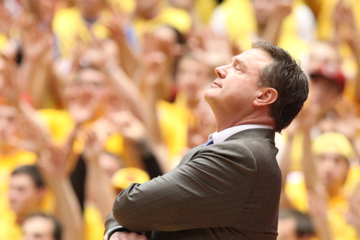 Coach Self enjoying the smell of victory?