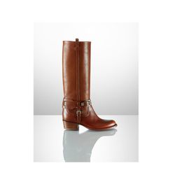 <a href="http://www.ralphlauren.com/product/index.jsp?productId=13324665"><b>Ralph Lauren</b> Isareen Vachetta Riding Boot</a> $1,100