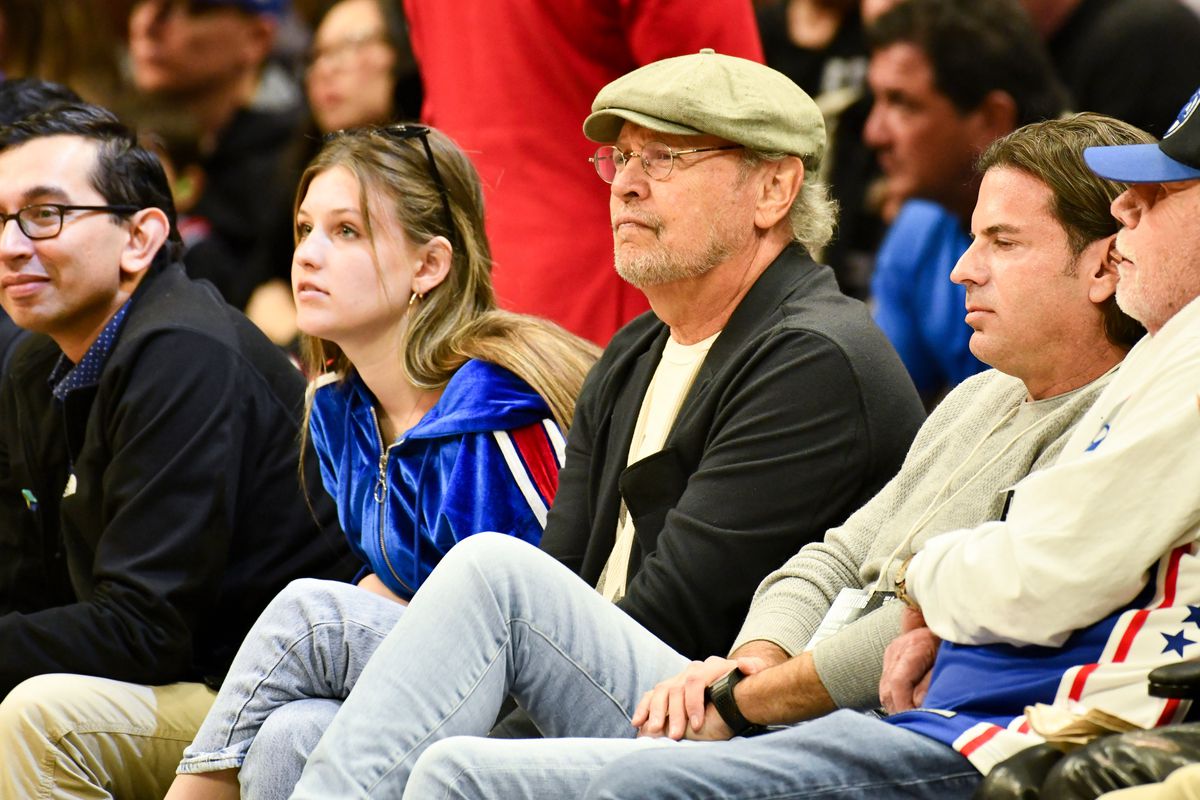 Celebrities At The Los Angeles Clippers Game