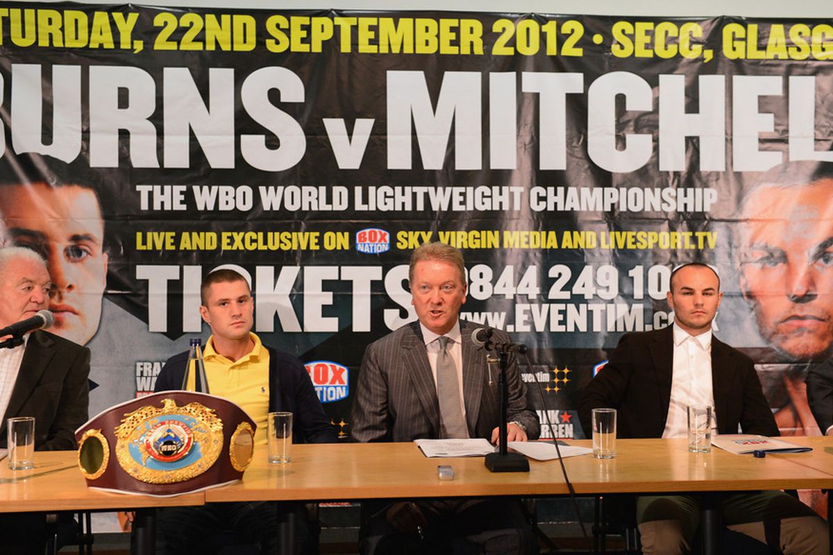 Ricky Burns and Kevin Mitchell highlight a big Saturday in UK boxing. (Photo by Mike Hewitt/Getty Images)
