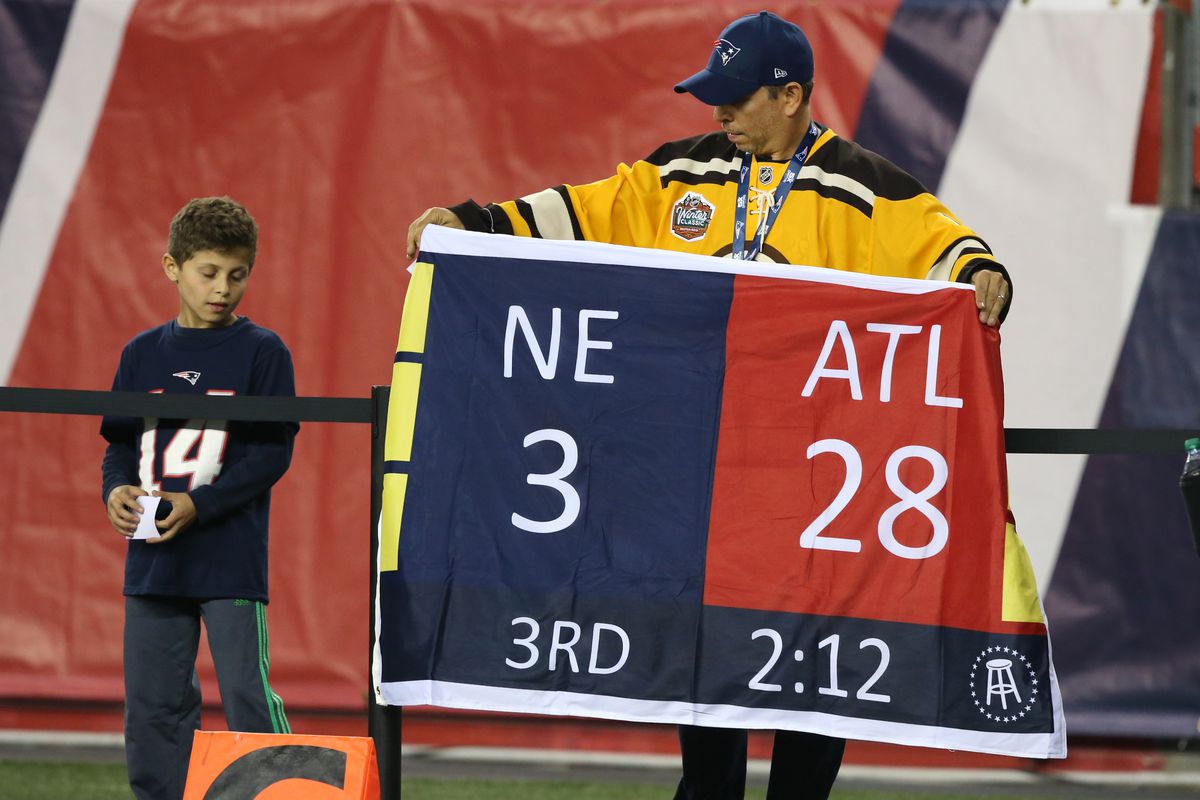 Atlanta Falcons Vs New England Patriots At Gillette Stadium