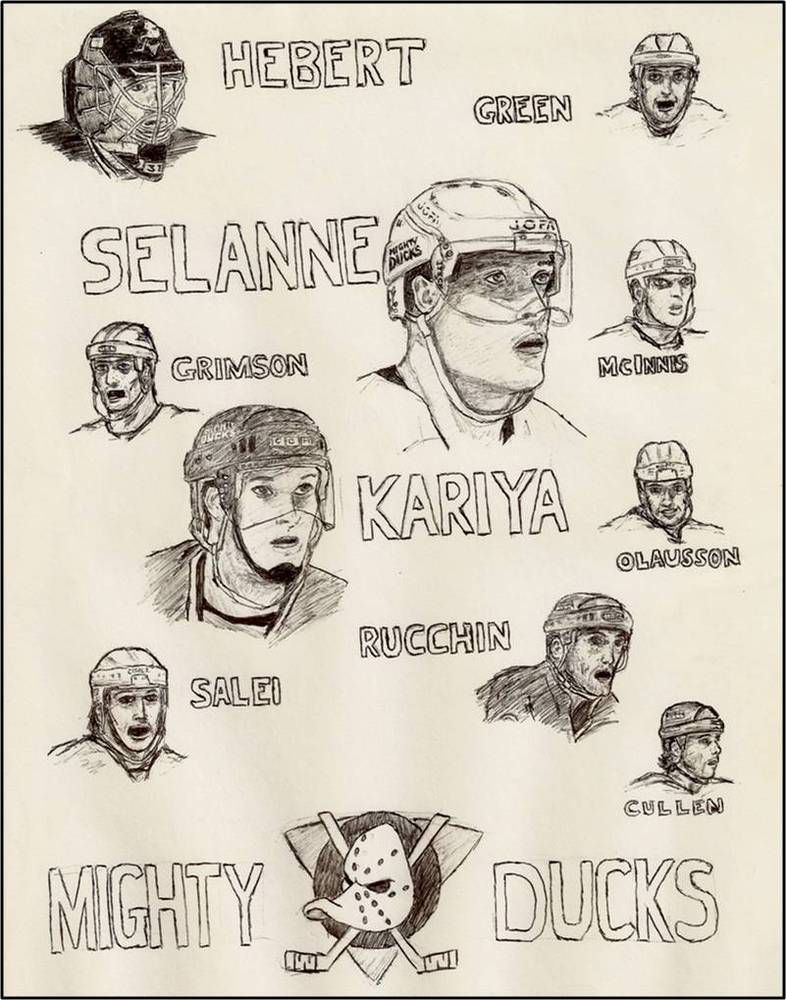 Mighty Ducks Drawing