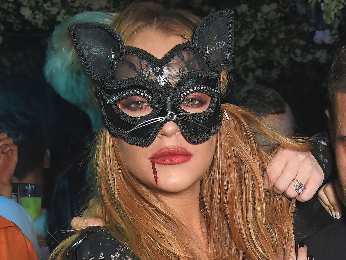 Lindsay Lohan Wore 'Lingerie and Some Form of Animal Ears' - Racked