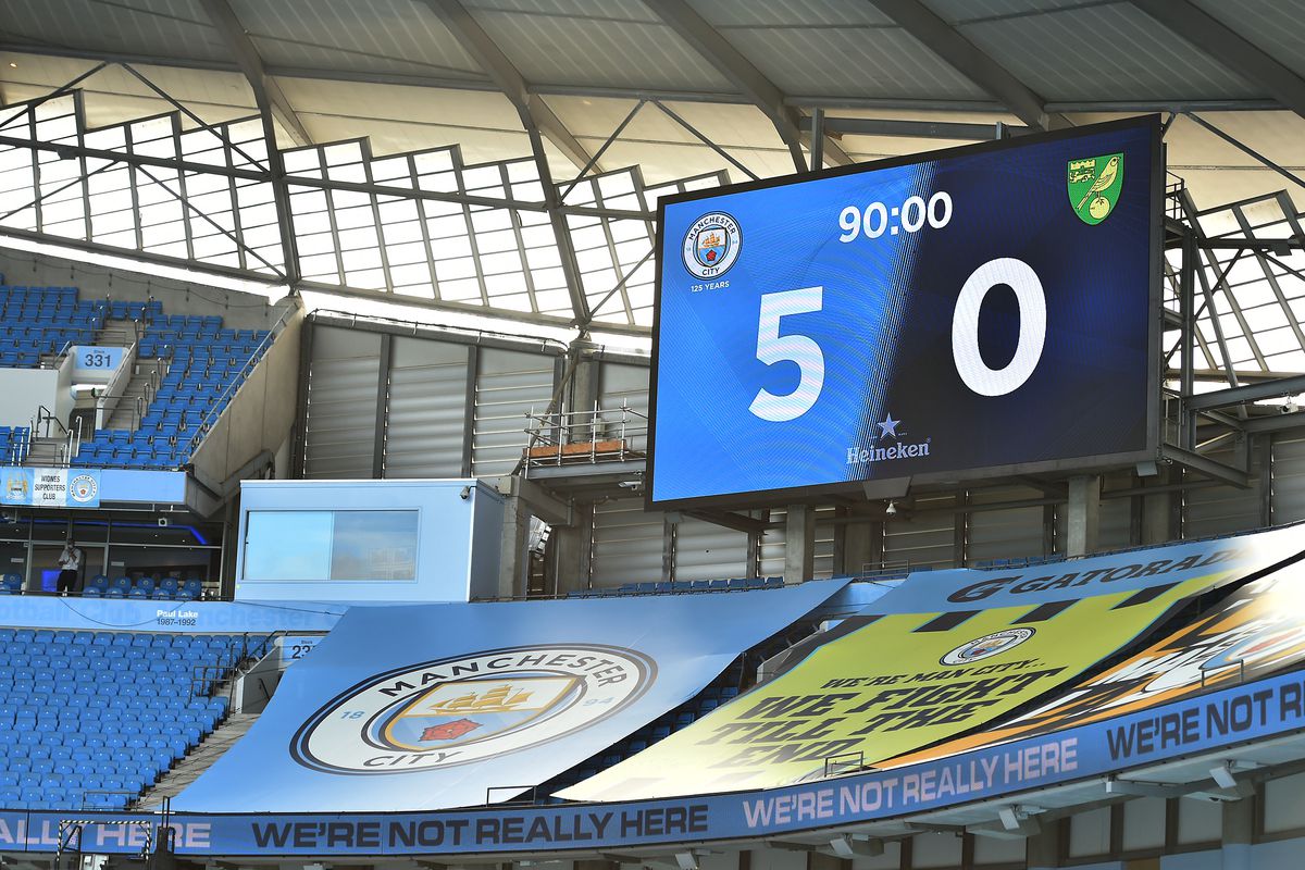 Manchester City v Norwich City - Premier League
