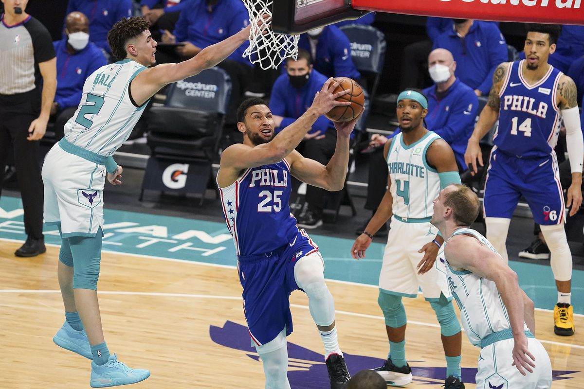 NBA: Philadelphia 76ers at Charlotte Hornets