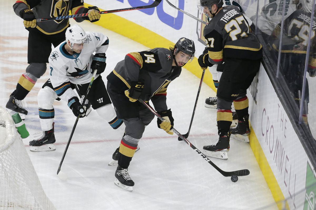 NHL: NOV 21 Sharks at Golden Knights