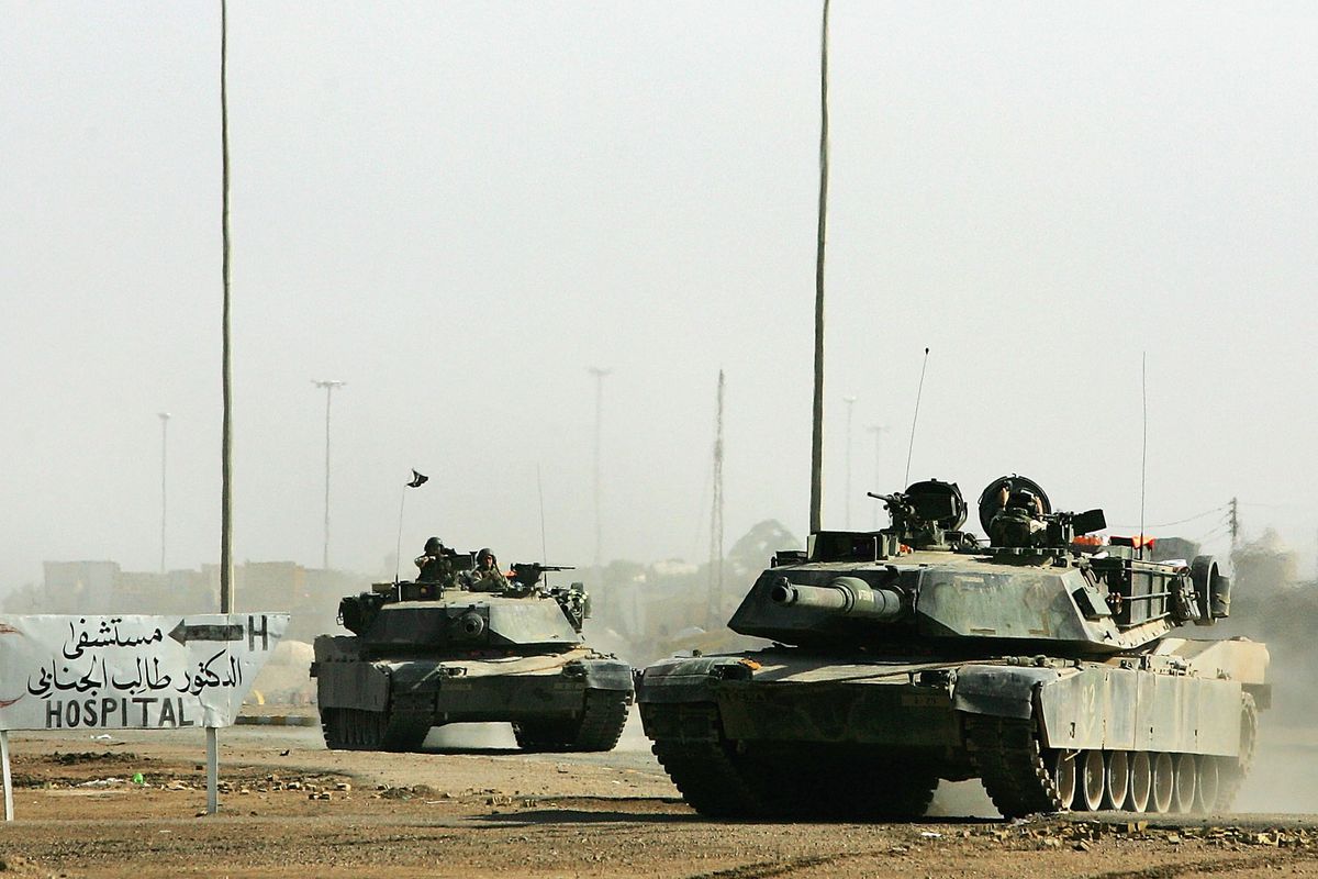 U.S. Soldiers Continue Fight In Fallujah