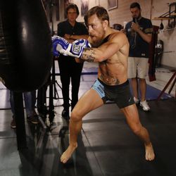 Conor McGregor workout photos
