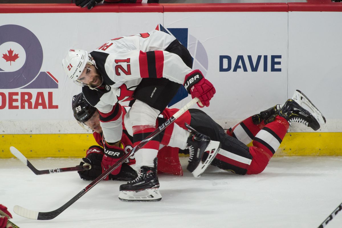NHL: New Jersey Devils at Ottawa Senators