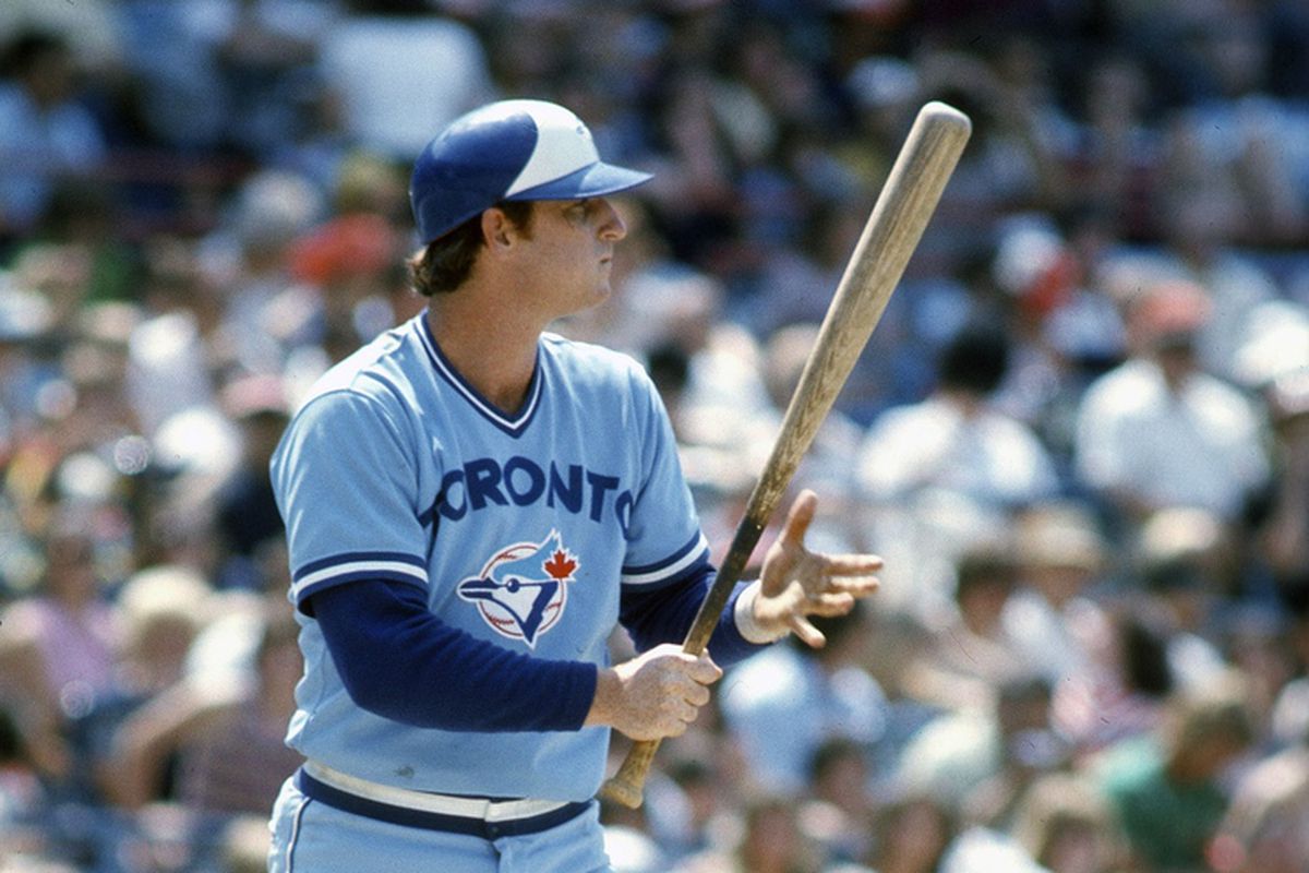 Doug Rader #10 of the Toronto Blue Jays in 1977.