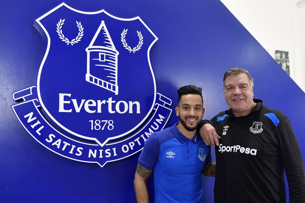Everton Unveil New Signing Theo Walcott