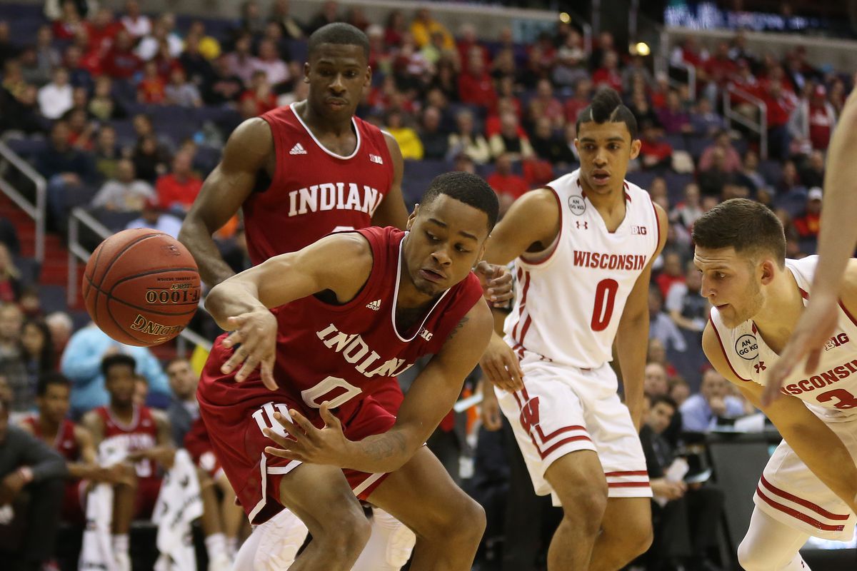 NCAA Basketball: Big Ten Conference Tournament-Indiana vs Wisconsin
