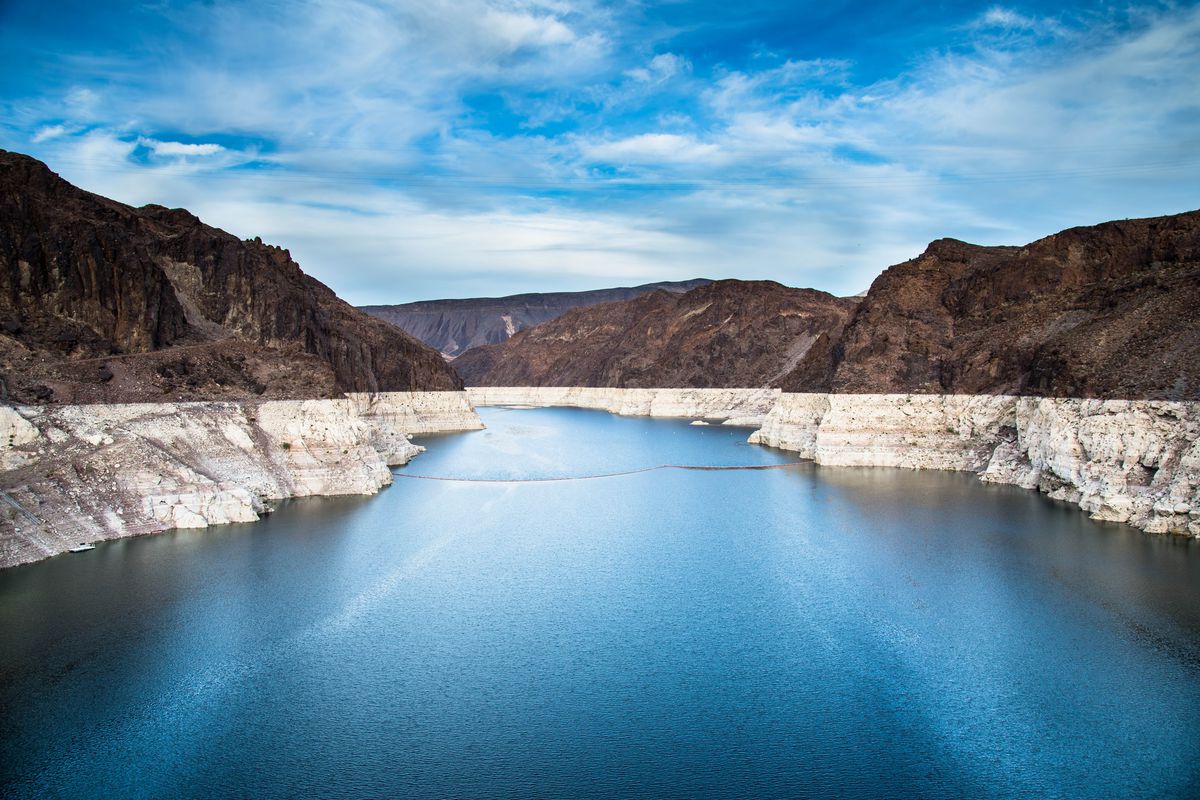 Lake Mead helps supply water to 25 million people. And it just hit ...