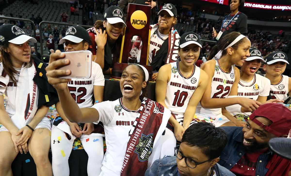 NCAA Womens Basketball: Women's Final Four-Mississippi State vs South Carolina
