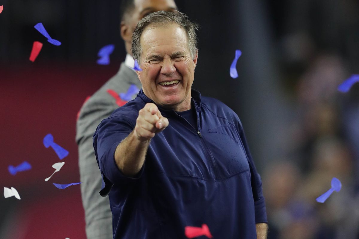 Bill Belichick's reaction to opponents' rule proposals directed against the Patriots