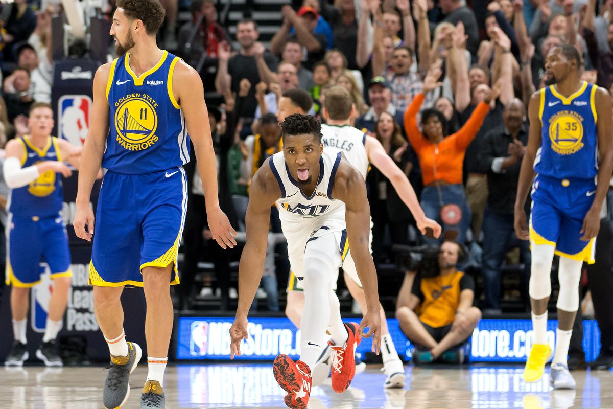 NBA: Golden State Warriors at Utah Jazz