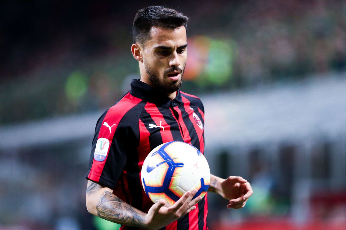 Suso of Ac Milan during the TIM Cup match between AC...