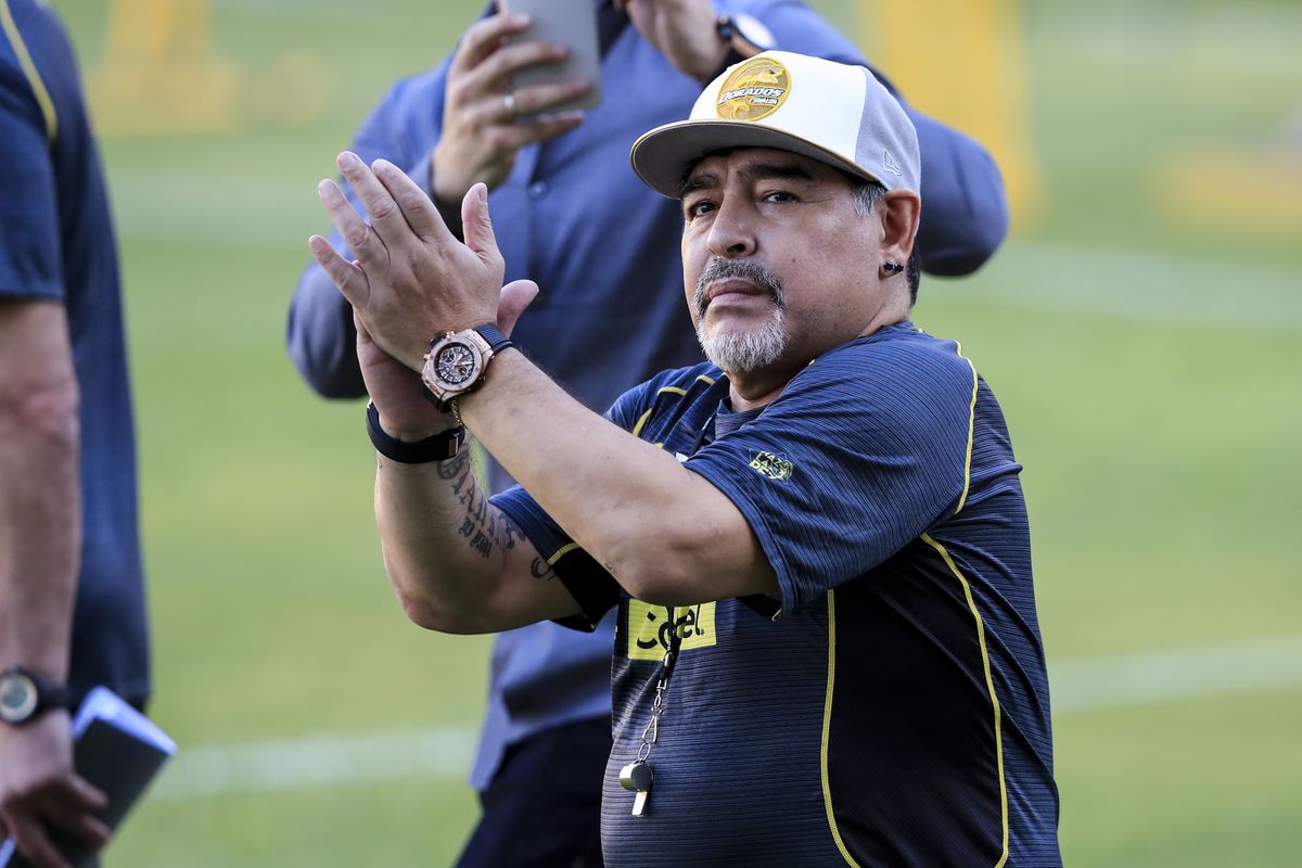 Dorados de Sinaloa Unveils New Coach Diego Armando Maradona