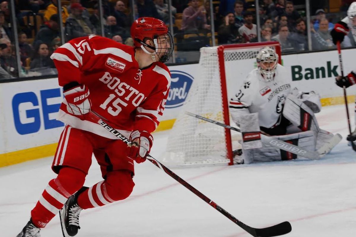 Shane Bowers of the BU Terriers 