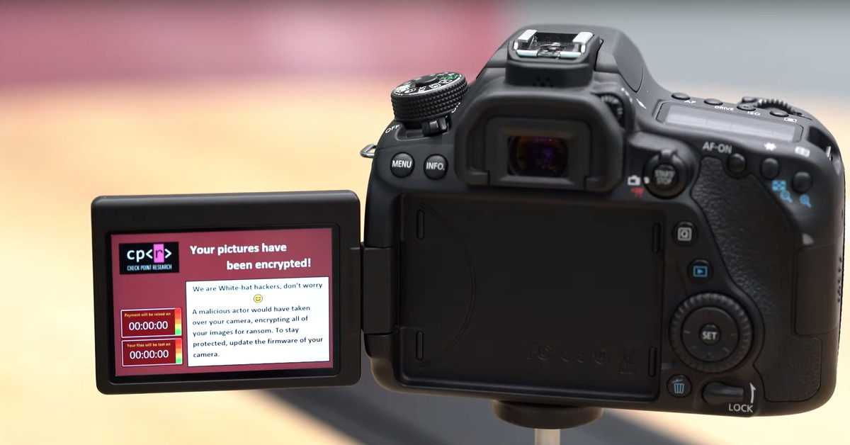 Security researchers find that DSLR cameras are vulnerable to ransomware attack