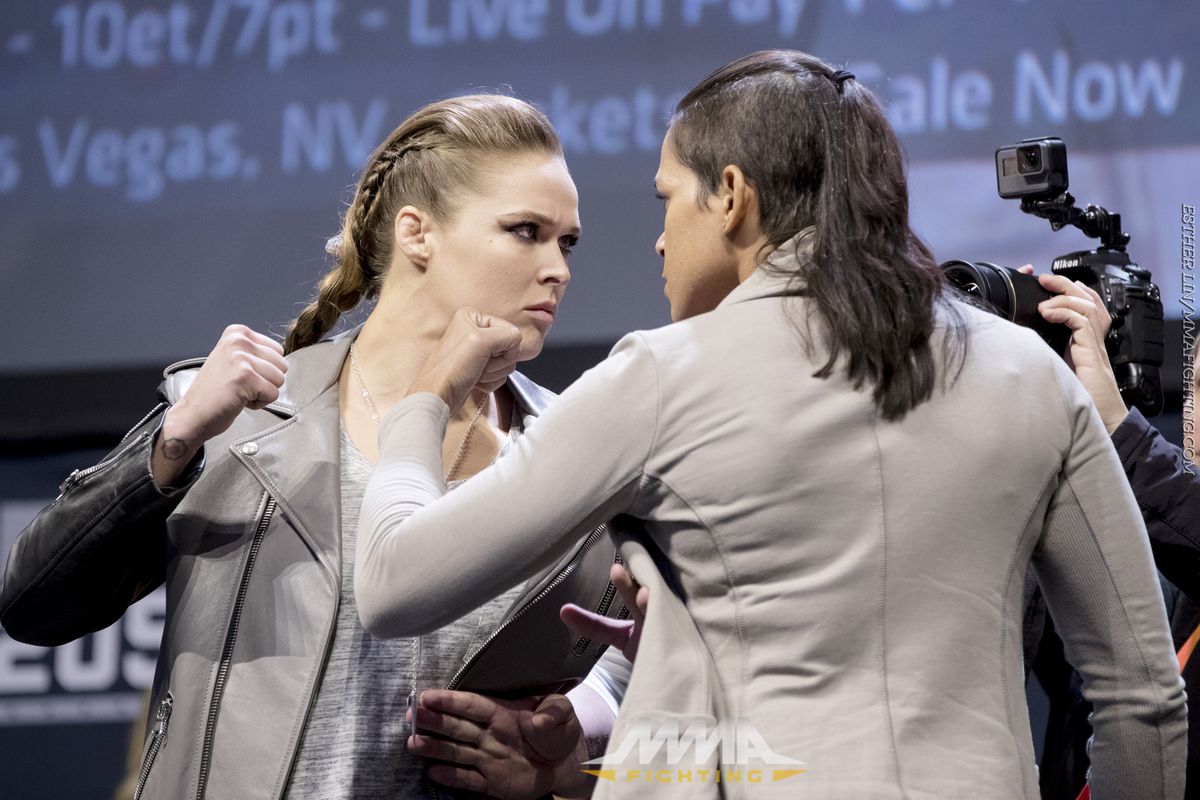 Ronda Rousey and Amanda Nunes will square off at UFC 207 on Friday night.