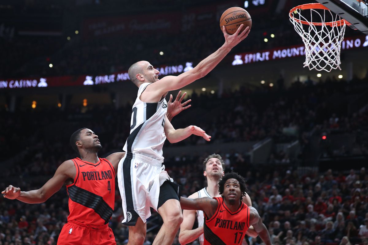 NBA: San Antonio Spurs at Portland Trail Blazers