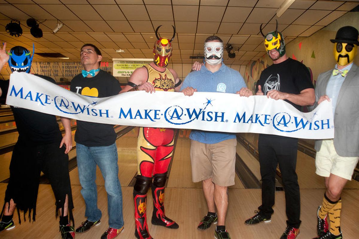Chikara holding a Make-A-Wish fundraiser in Pennsylvania's Lehigh Valley