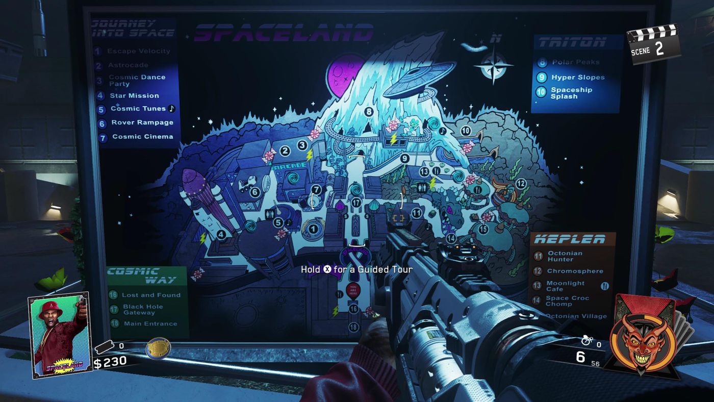 Call Of Duty Infinite Warfare Zombies In Spaceland Strategy Guide