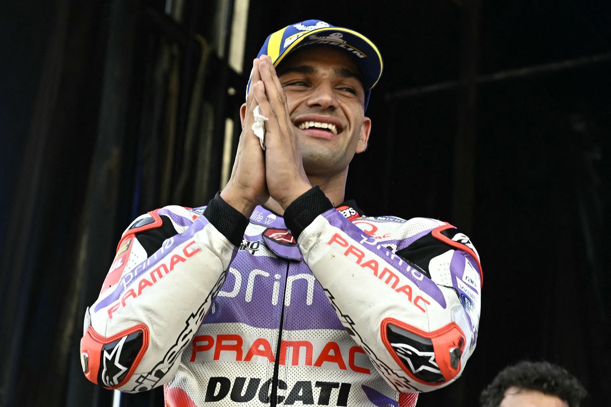 Jorge Martin is a champion driver on the motorcycle Grand Prix circuit.