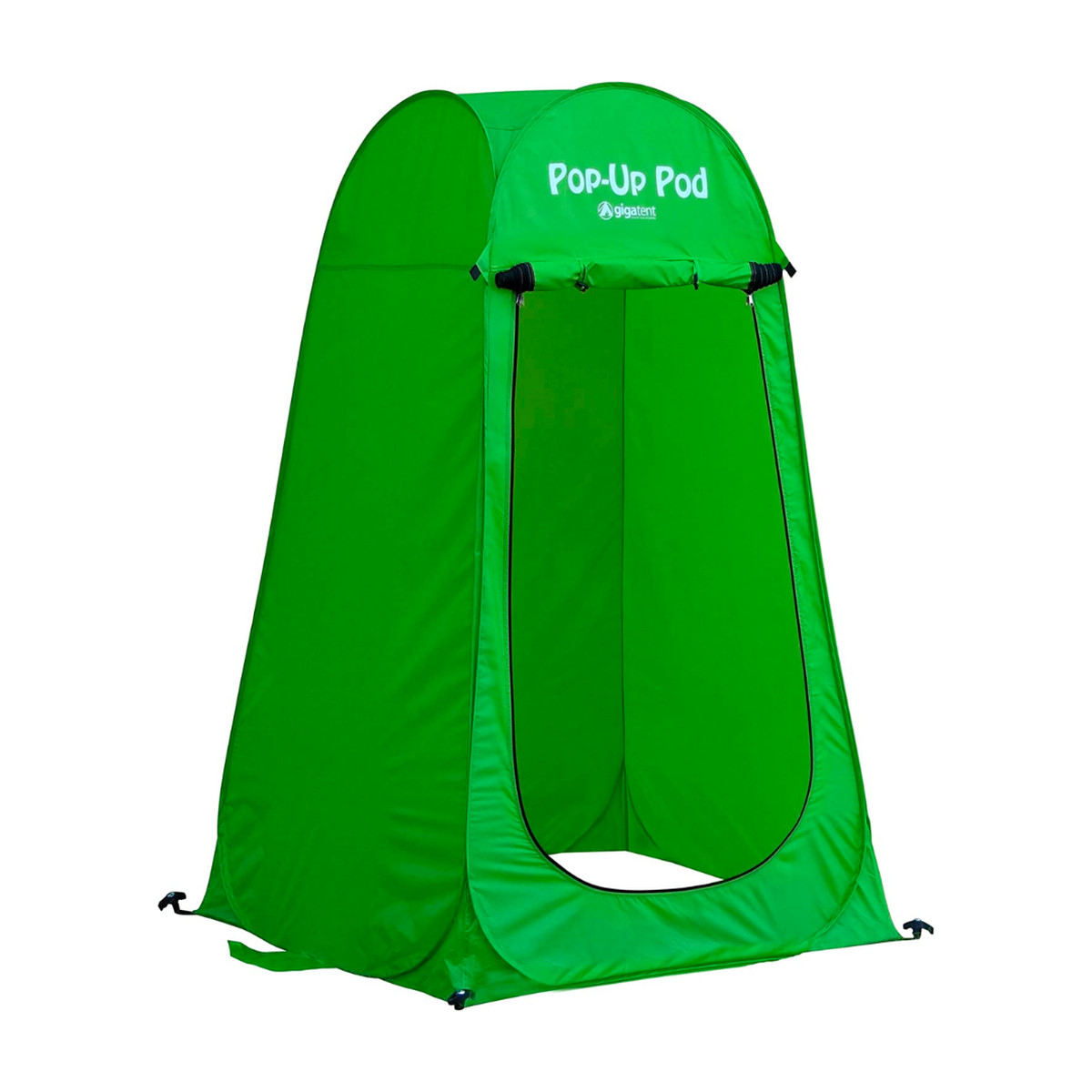Bright green GigaTent Shower Tent