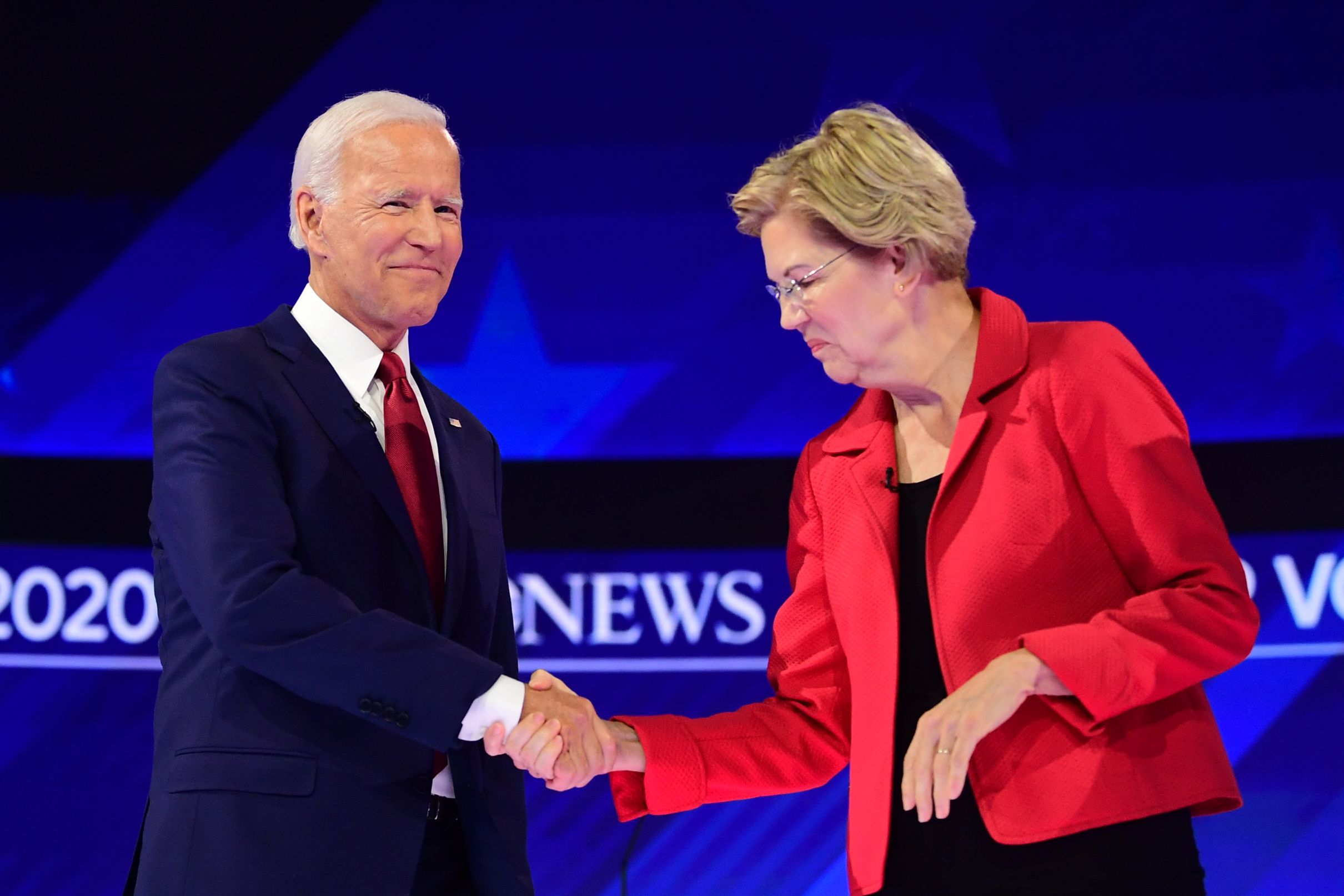 Democratic debate Warren and Biden release campaign finance plans Vox