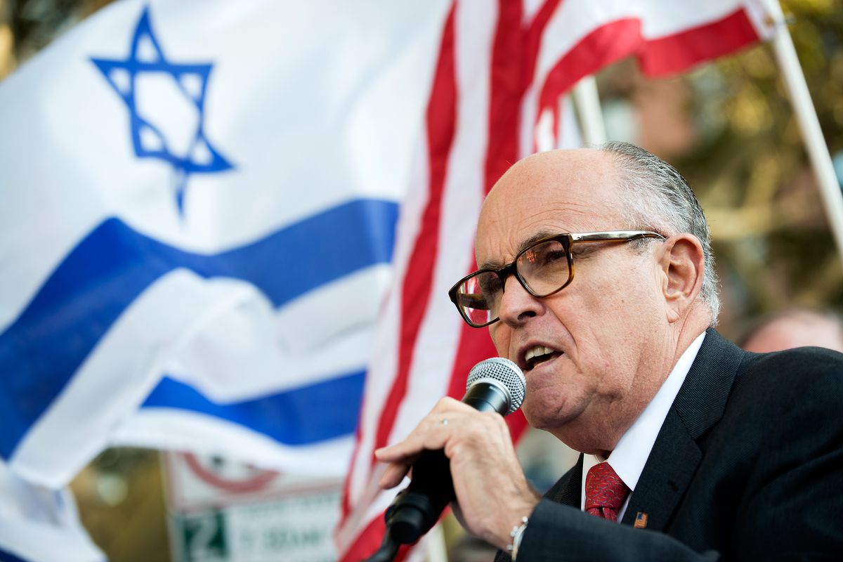 Rudy loves America. And Israel. But mostly America.