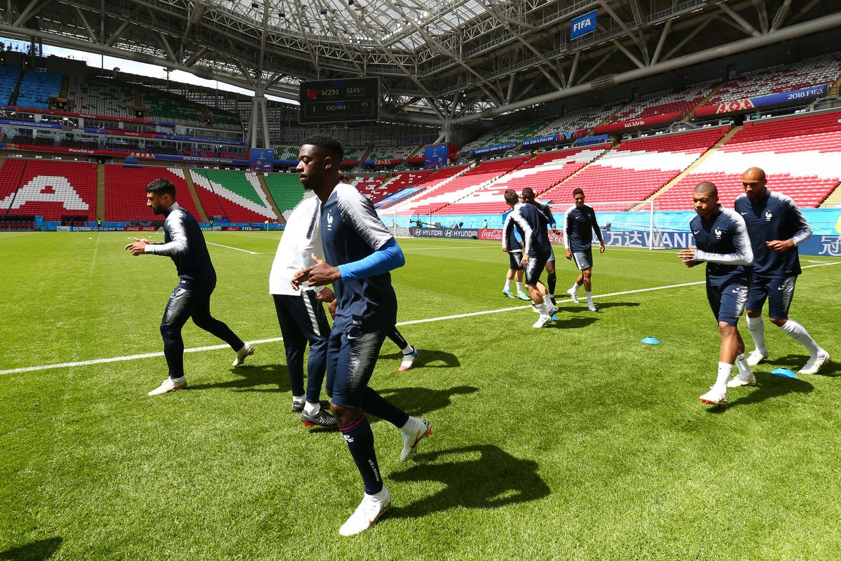 France Training Session - 2018 FIFA World Cup Russia