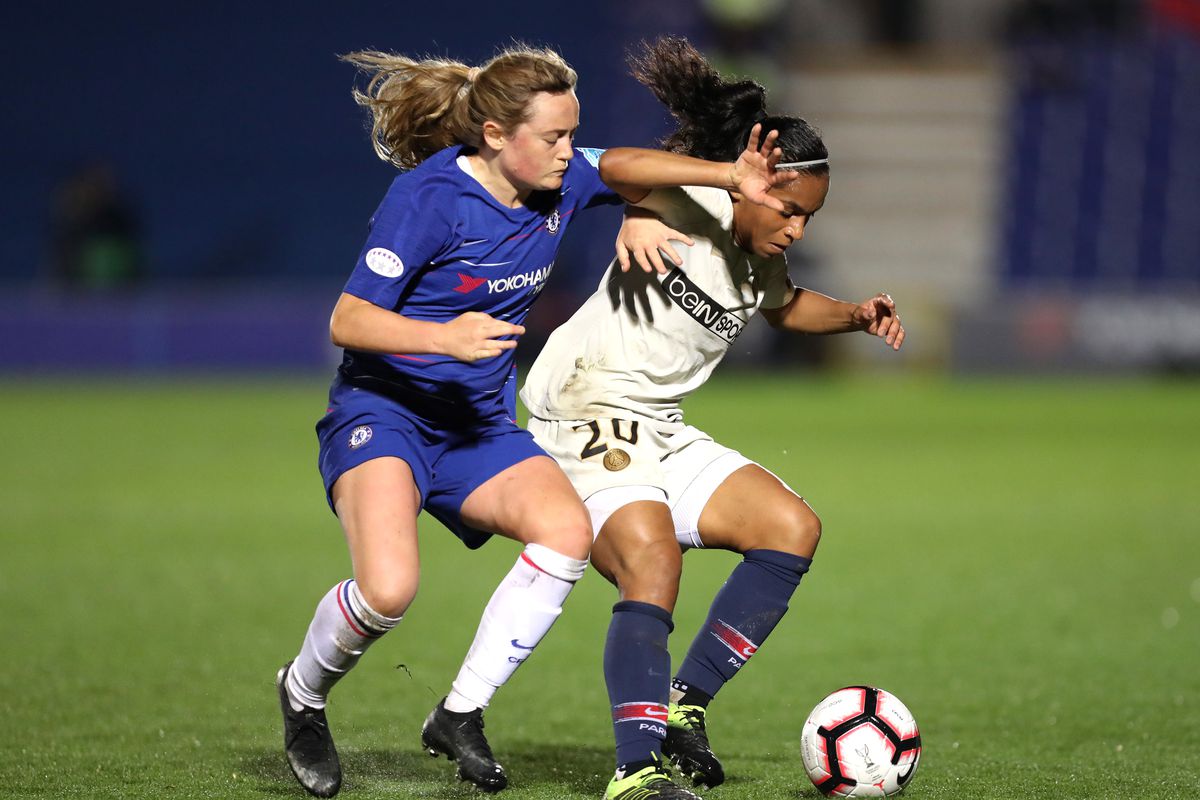 Chelsea Women v Paris Saint-Germain Women - UEFA Women’s Champions League: Quarter Final First Leg
