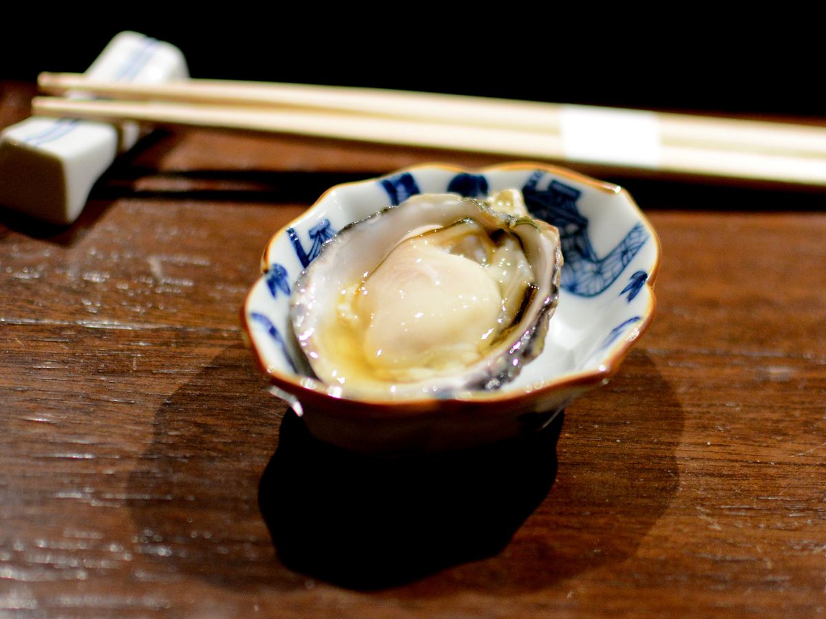 Oyster from Q Sushi.