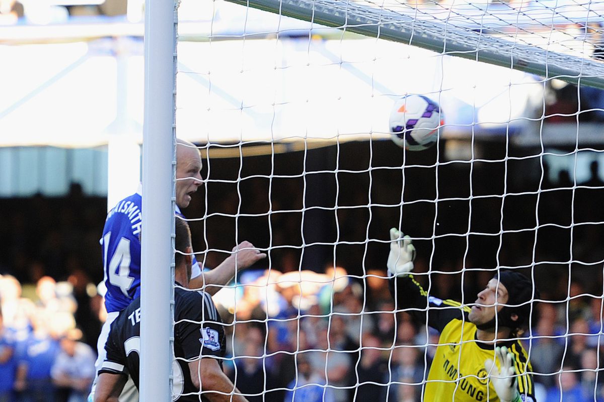 Naismith heads home his biggest goal of the season.